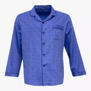 CYBERJAMMIES JAMIE GEO PRINT L/SLV PYJAMA TOP - Image 1