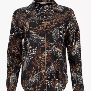 CYBERJAMMIES TIGER PRINT L/SLV PYJAMA TOP-8 - Image 1