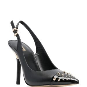 MICHAEL KORS KADENCE STUDDED TOE CAP LEATHER-BLACK - Image 1