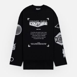 VERSACE ORGANIC INTERLOCK BLACK - Image 1