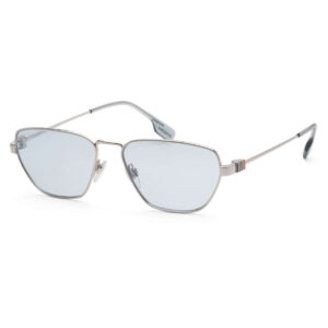 BURBERRY SUNGLASSES SILVER/LIGHT BLUE - Image 1