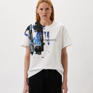 GA WOMAN JERSEY HITE PRINTED T-SHIRT-S - Image 1