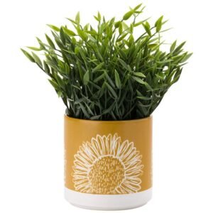 THE ENGLISH TABLE WARE ARTISAN FLOWER MEDIUM PLANTER - Image 1