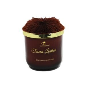 BALTUS CANDLE POM POM TUSCAN LEATHER 370G - Image 1