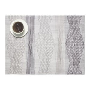CHILEWICH KIMONO TABLE MAT 14*19-VANILLA - Image 1