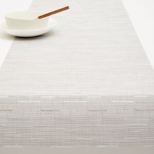 CHILEWICH BAMBOO TABLE RUNNER 14X72 MOONLIGHT - Image 1