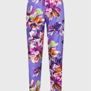 CJ FIFI LILAC FLORAL PRINT PANT - Image 1