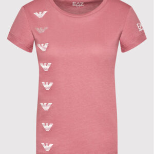 EA7 Emporio Armani T-Shirt 3LTT12 TJFJZ-Pink - Image 1
