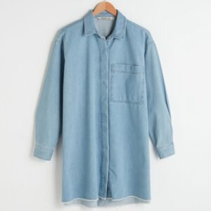 LCW CLASSIC Women's Jean Shirt - Image 1