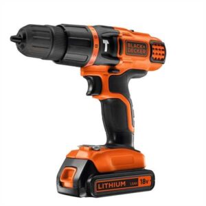 Black & Decker EGBL188KB 18V Lithium 2 Gear Hammer Drill 220-240 Volts 50/60Hz - Image 1