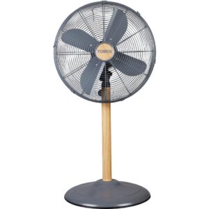 RK SCANDI 16 METAL PEDESTAL FAN GREY - Image 1